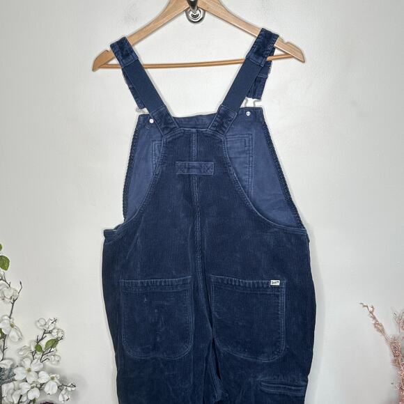 Duluth Trading Co Blue Corduroy Overalls - Picture 5 of 9